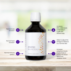 Zinzino BalanceOil+ - Pro Gesund badge-bestseller, badgestyle-topleft, checklist-enthält 4x die empfohlene Tagesdosis an Vitamin D3, checklist-Balanciert Ihr Omega 6:3-Verhältnis innerhalb von 120 Tagen, checklist-Mischung aus Fischöl mit nativem Olivenöl extra für eine optimale Aufnahme in den Körper, checklist-Reduziert mit natürlichen Aromen, checklist-GMO frei, checklist-Gut für Ihr Herz, Gehirnfunktion und Immunsystem, checklist-reich an Polyphenolen (Antioxidantien), cross-sell-1