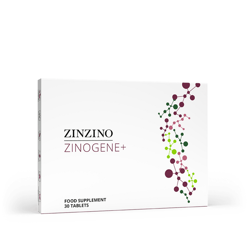 Zinzino ZinoGene+ - Pro Gesund checklist-Wirkt dem Alterungsprozess entgegen, checklist-Unterstützt die DNA-Synthese, checklist-Verjüngungskur für den Körper, checklist-Beschleunigt die Zellteilung der Stammzellen zur Körperverjüngung, Erfahrungen, Vitamin, Zinzino, zinzinotest